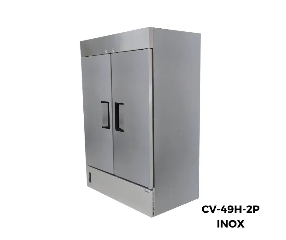 Congelador Vertical Industrial CV-49H-2P-INOX